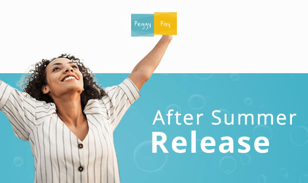 Blog - After summer release - Peggy Pay