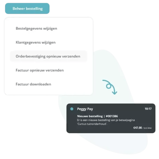 Automatische facturatie - Peggy Pay
