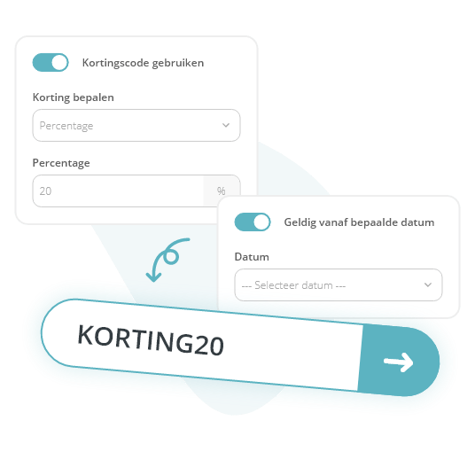 Extra ~klantvoordeel~{|} met kortingscodes - Peggy Pay