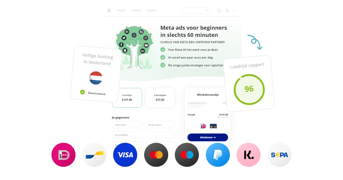 Peggy Pay hosting in Nederland - Peggy Pay