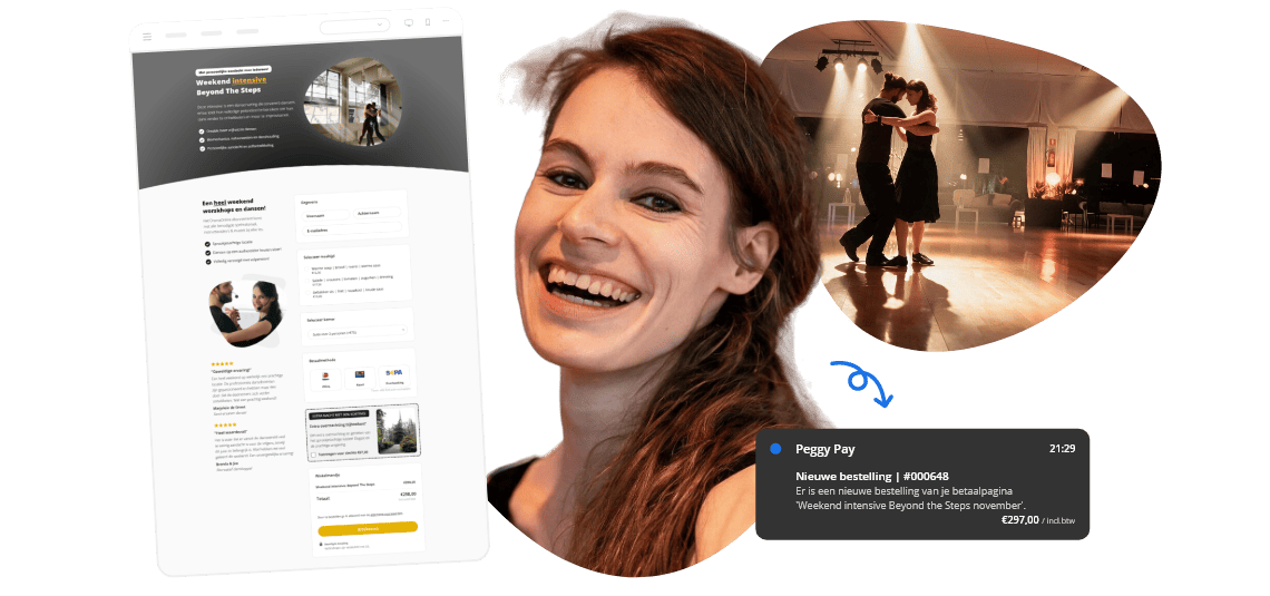 Internationaal ~dansdocent~ Anke leert dansers bewegen zonder ze ooit een pas aan te leren. - Peggy Pay