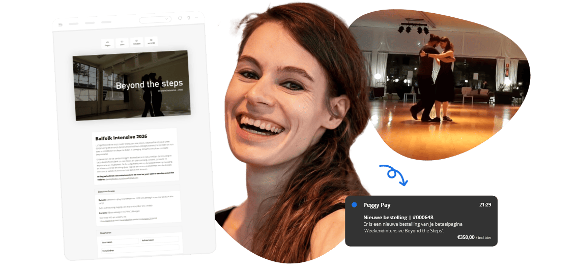 Internationaal ~dansdocent~ Anke leert dansers dansen zonder ze ooit een pas aan te leren. - Peggy Pay